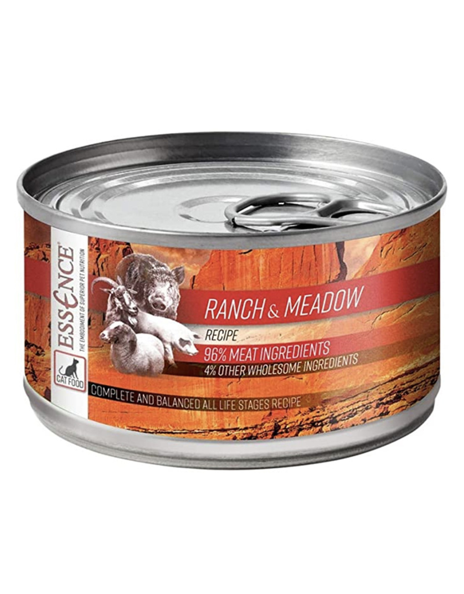 Essence Ranch & Meadow Grain-Free High Meat Wet Can Cat Food - 5.5 oz