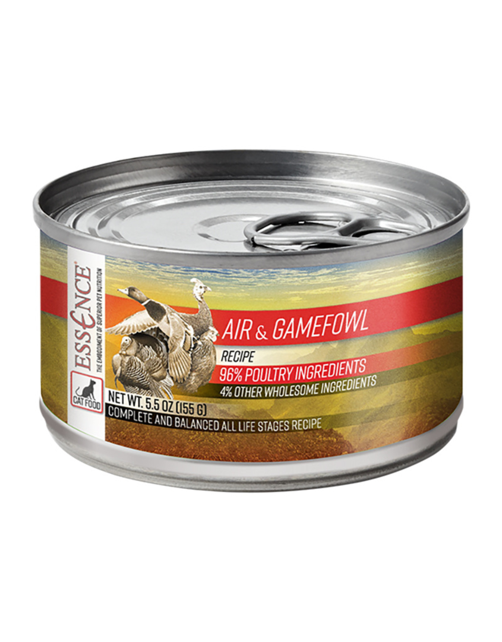Essence Air & Gamefowl Grain-Free high Meat Wet Cat Food - 5.5 oz