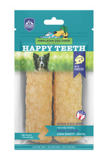 Himalayan Pet Supply Happy Teeth Cheese Flavor Dental Dog Treat - 2 pack