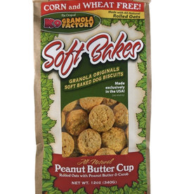 K9 Granola Factory Soft Bakes Peanut Butter Cup Dog Treats - 12 oz
