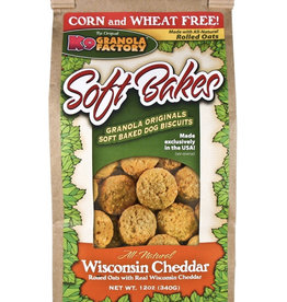 K9 Granola Factory Soft Bakes Wisconsin Cheddar Recipe Dog Treats - 12 oz