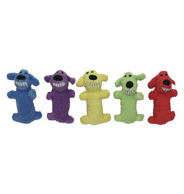 Multipet Loofa Dog The Original Squeaky Plush Dog Toy - Mini