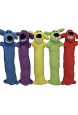 Multipet Loofa Dog The Original Squeaky Plush Dog Toy - Large