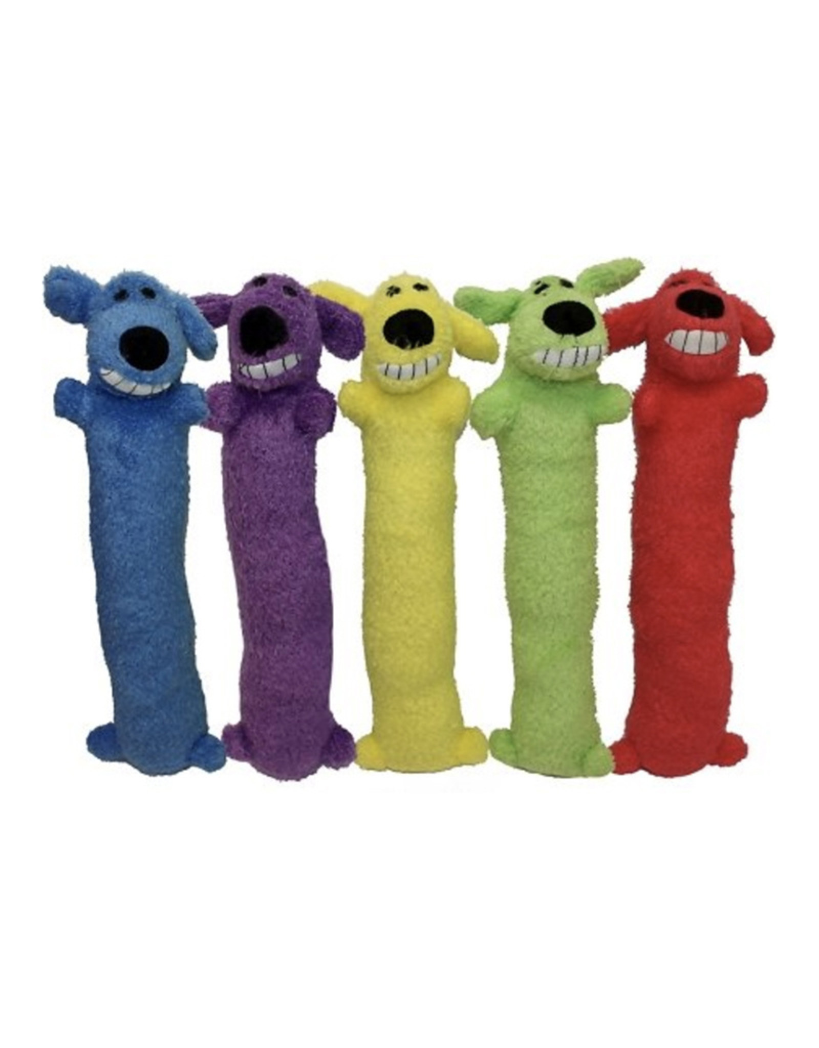 Multipet Loofa Dog The Original Squeaky Plush Dog Toy - Large