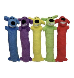 Multipet Loofa Dog The Original Squeaky Plush Dog Toy - Large