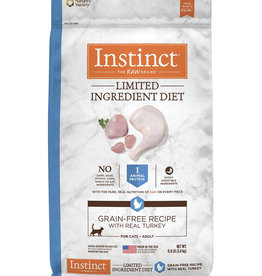 Nature's Variety Instinct Limited Ingredient Diet Grain-Free Turkey Freeze-Dried Coated Dry Cat Food - 11 lb
