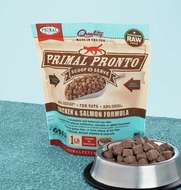 Primal Pet Foods Feline Raw Frozen Pronto Chicken & Salmon