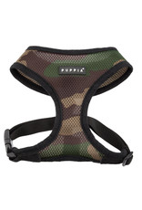 Puppia Soft Camouflage Black Trim Dog Harness - Small
