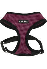 Puppia Soft Purple Black Trim Dog Harness - Large