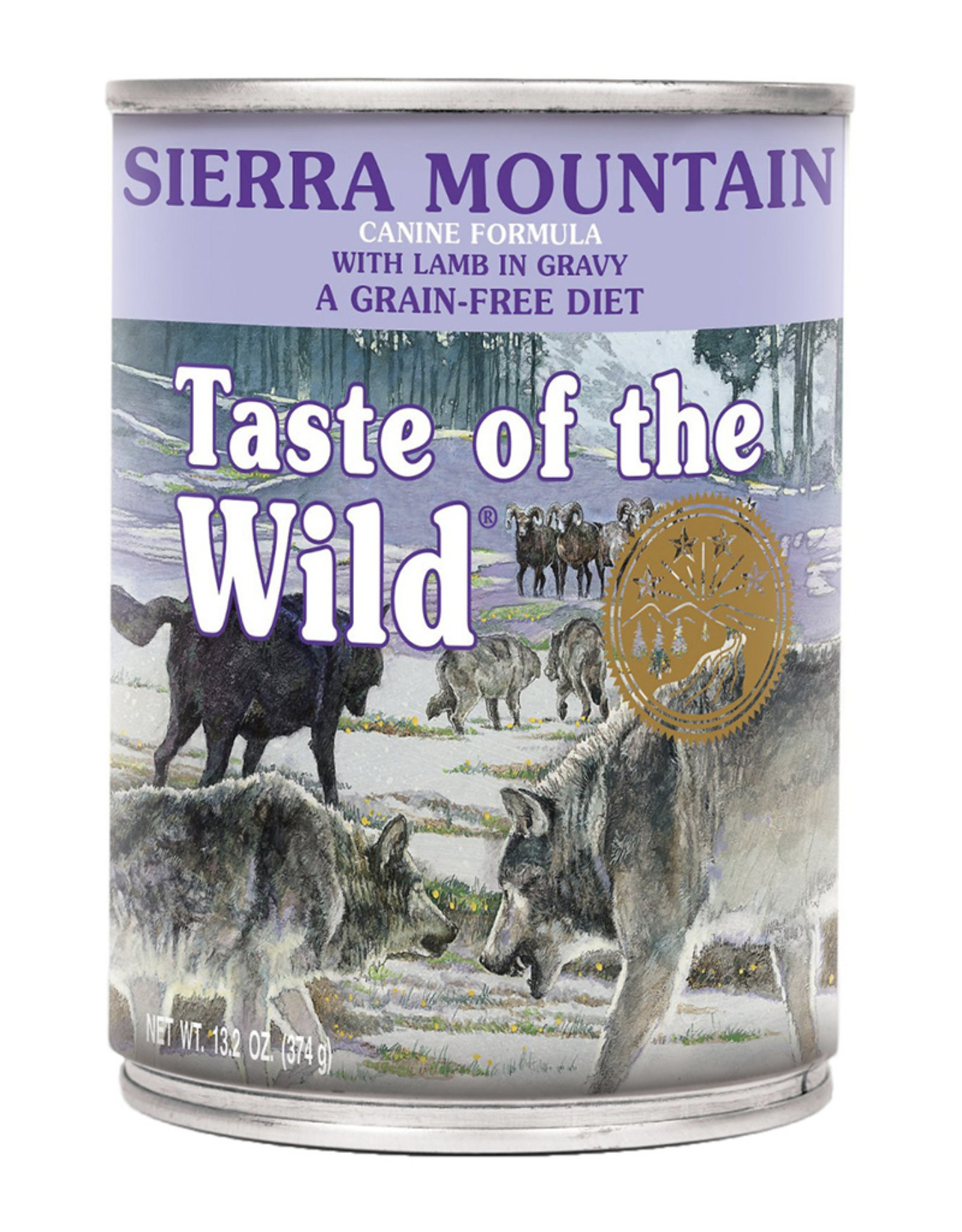 Taste of the Wild Sierra Mountain Grain-Free Canned Dog Food - 13.2 oz