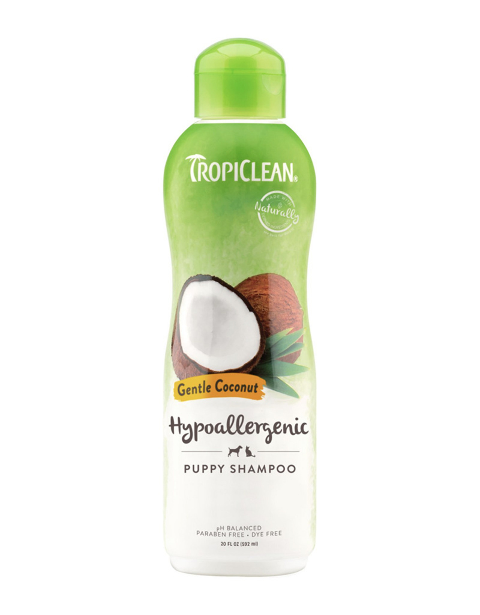 Tropiclean Hypo-Allergenic Gentle Coconut Puppy & Kitten Shampoo - 20 oz