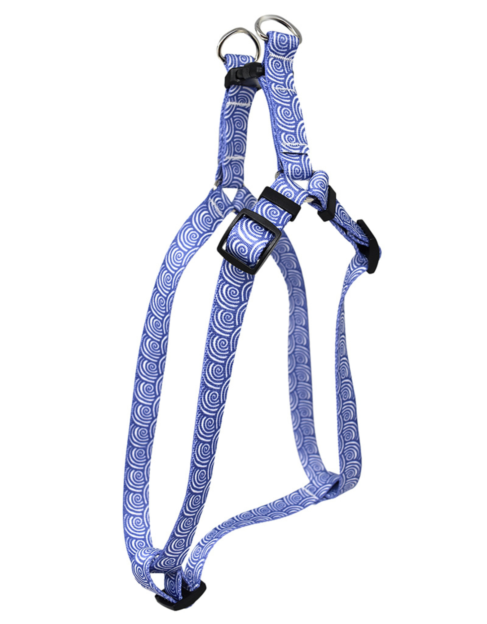 Yellow Dog Design Surf Purple Step-In Harness - Small