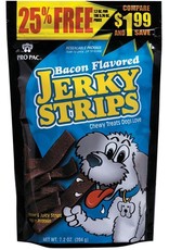 Pro Pac Bacon Flavored Jerky Strips - 7.2 oz Pro Pac Bacon Flavored Jerky Strips - 7.2 oz