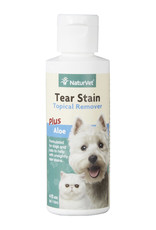 NaturVet Tear Stain Remover Dog & Cat Liquid Topical Formula - 4 oz NaturVet Tear Stain Remover Dog & Cat Liquid Topical Formula - 4 oz
