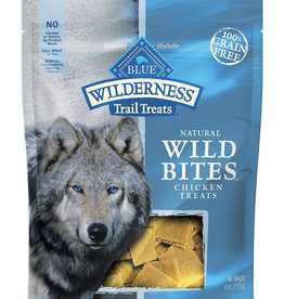 Blue Buffalo Wilderness Trail Treats Chicken Wild Bites Grain-Free Dog Treats - 4 oz bag