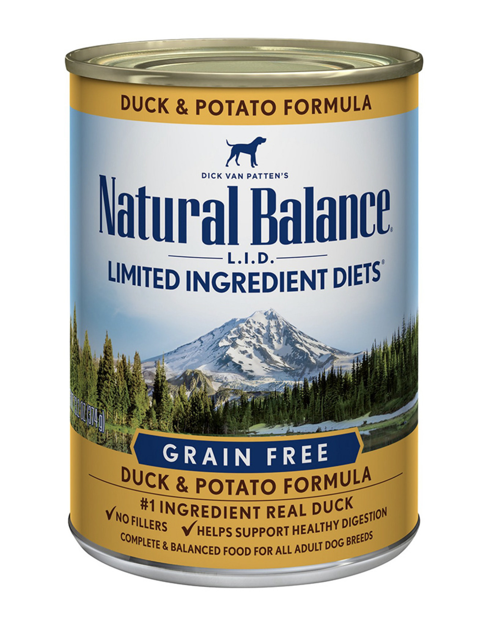 Natural Balance Limited Ingredient Diets Duck & Potato Formula Grain-Free Canned Dog Food - 13.2 oz