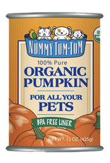 Nummy Tum-Tum Pure Organic Pumpkin Canned Dog & Cat Food Supplement – 15 oz can