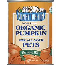 Nummy Tum-Tum Pure Organic Pumpkin Canned Dog & Cat Food Supplement – 15 oz canPure Organic Pumpkin Canned Dog & Cat Food Supplement – 15 oz can