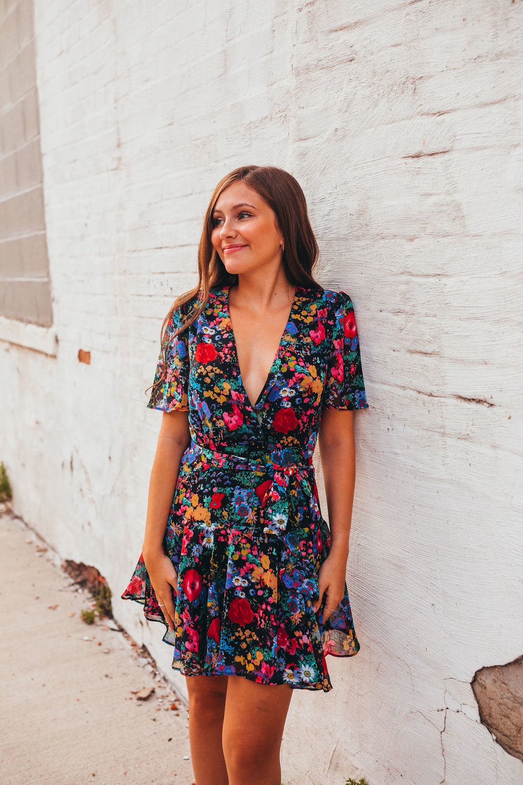 Flirty Floral Dress