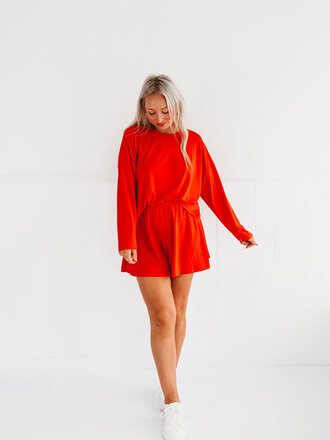 Keep It Simple Top & Shorts Set