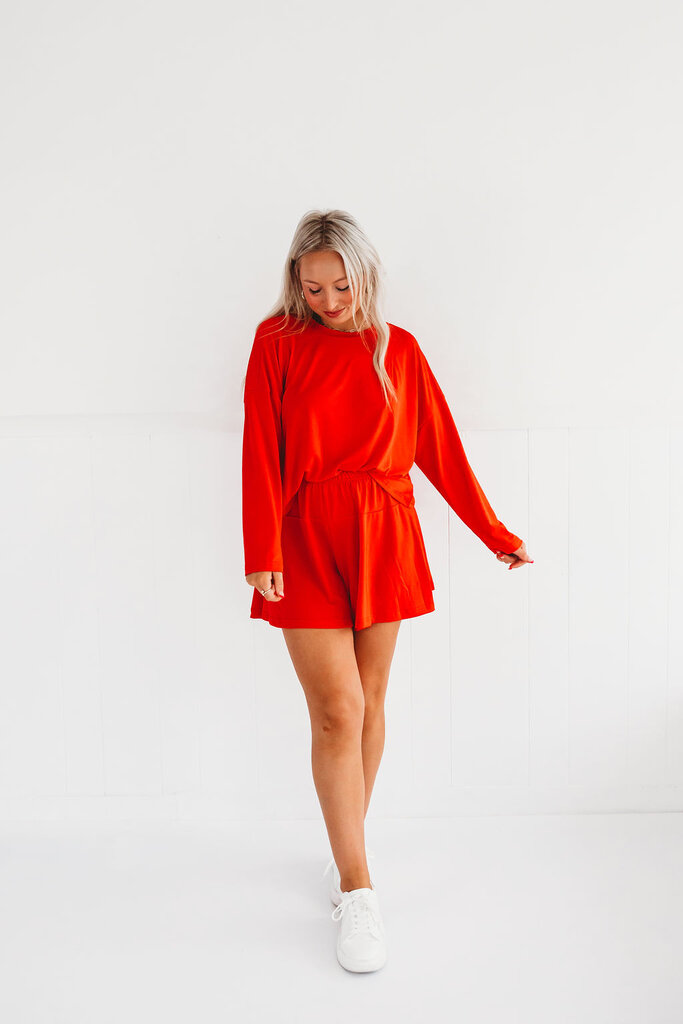 Keep It Simple Top & Shorts Set