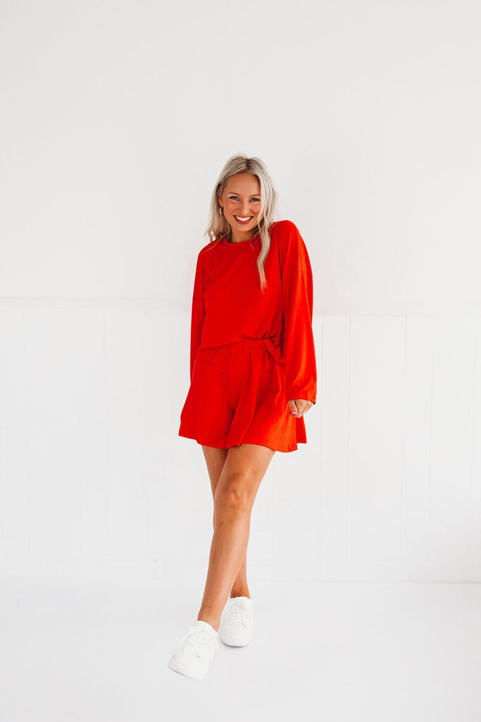 Keep It Simple Top & Shorts Set
