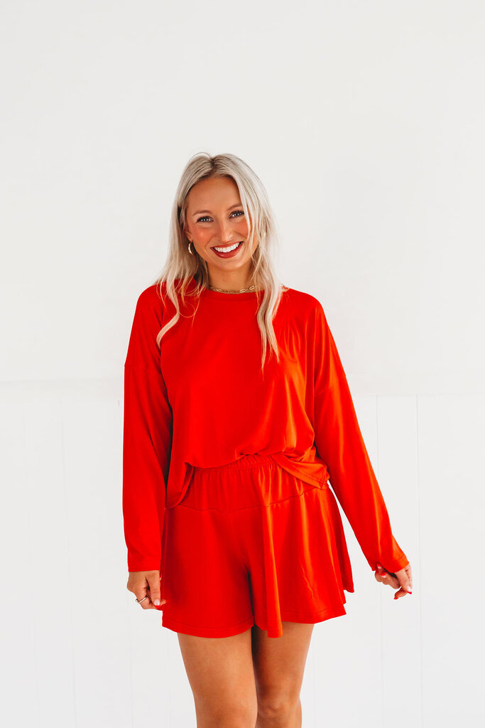 Keep It Simple Top & Shorts Set