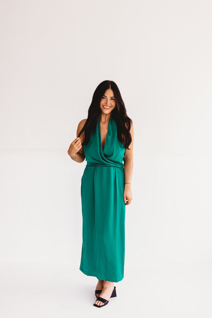 Essome Save You A Seat Satin Dress