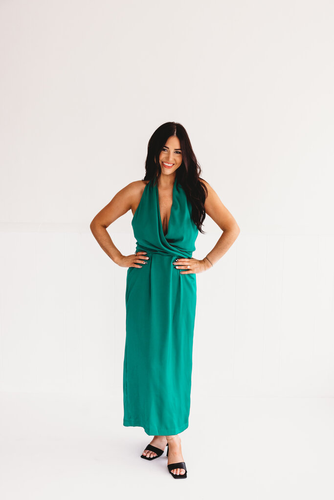 Essome Save You A Seat Satin Dress