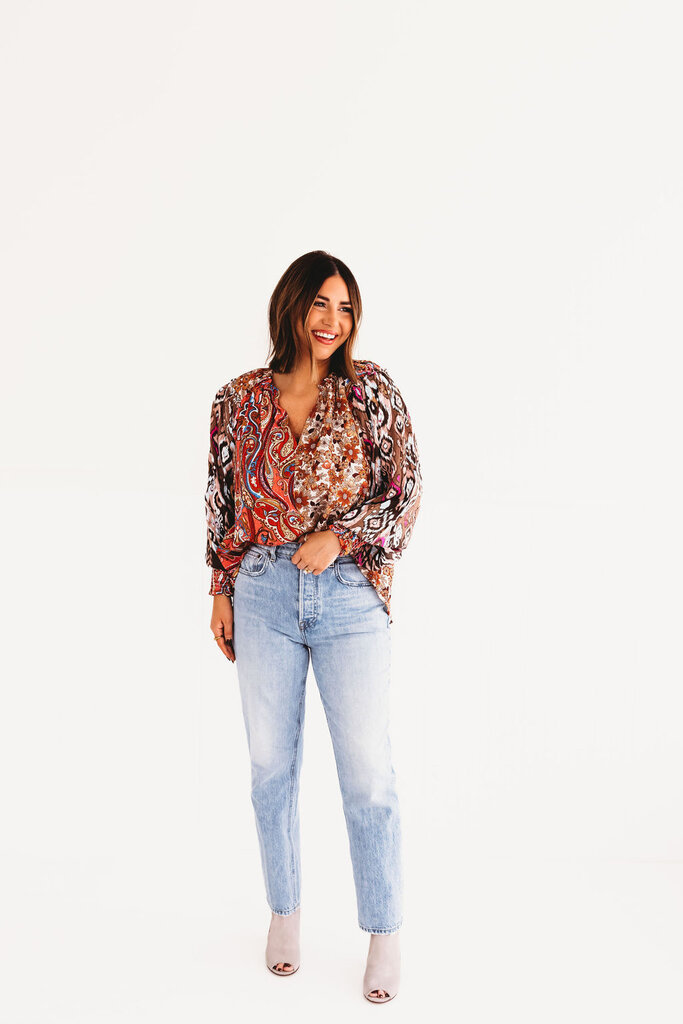 bibi All Mixed Up Blouse