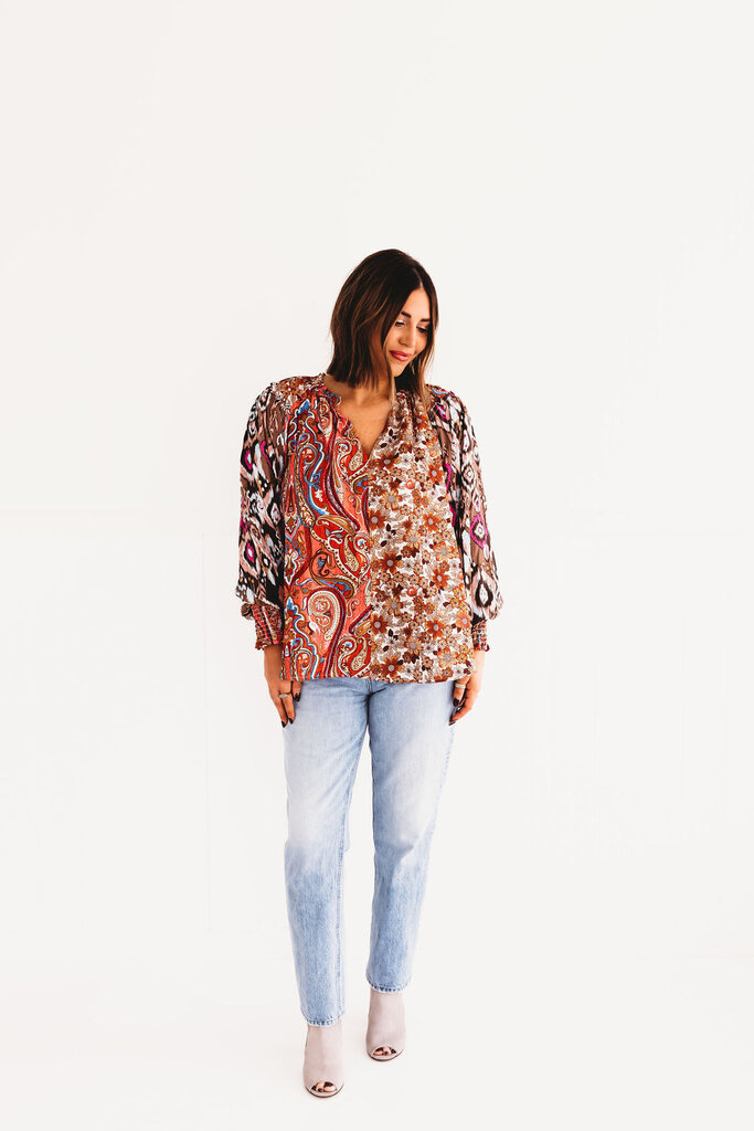bibi All Mixed Up Blouse