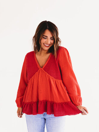 bibi Love On Top Blouse