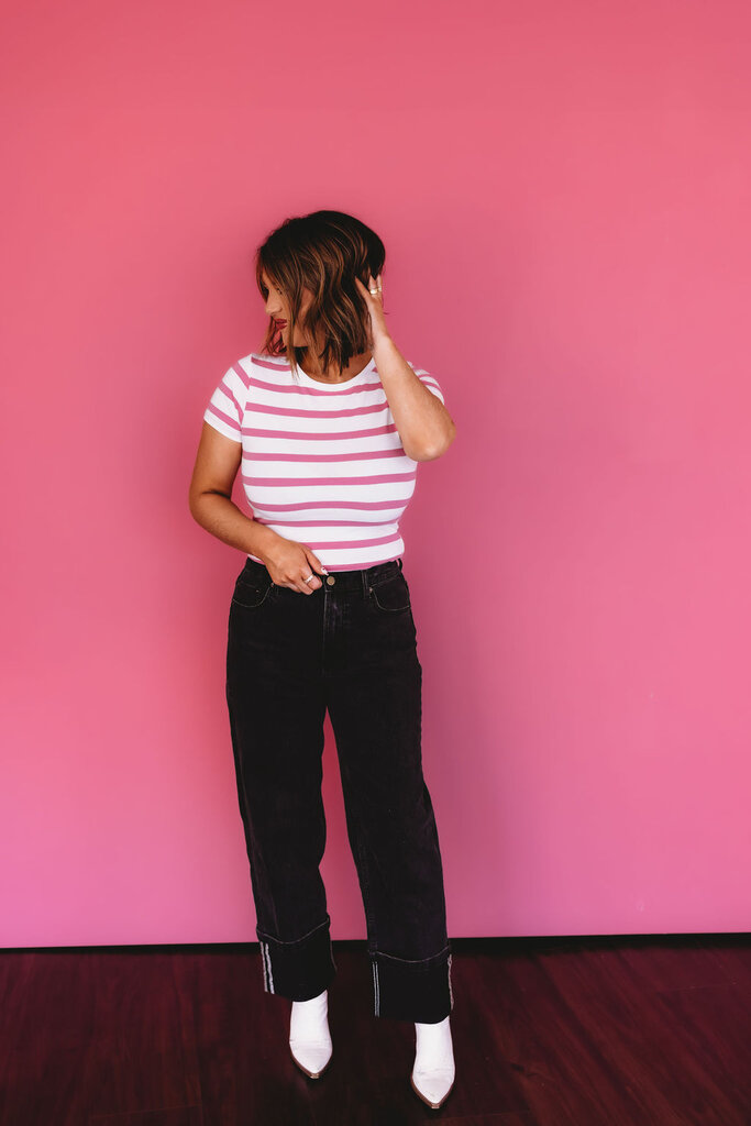 active basic Mix And Mingle Knit Crop Top