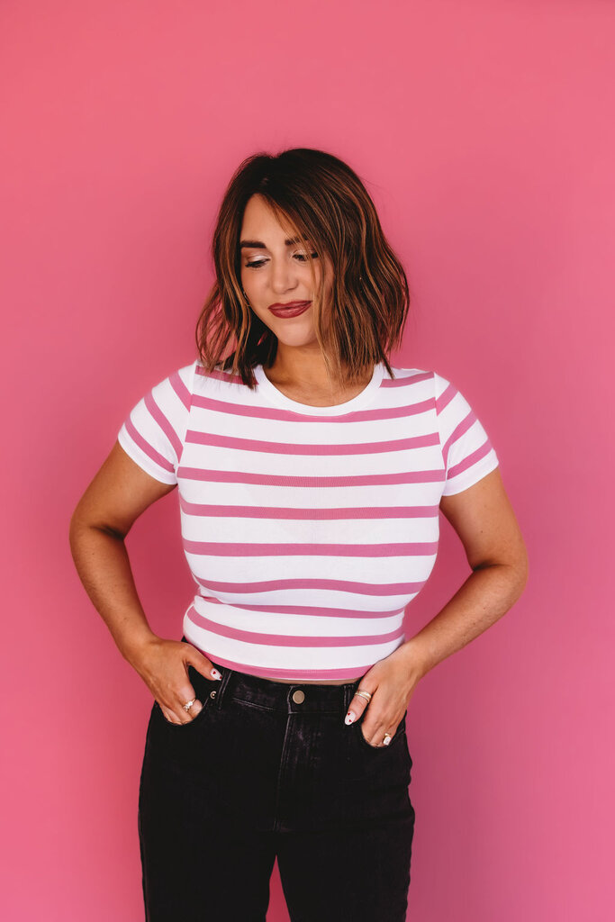 active basic Mix And Mingle Knit Crop Top
