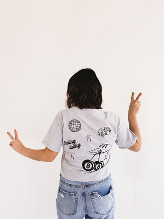 organic generation Cherry 8 Ball Tee