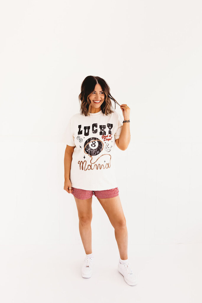 Etta&East Lucky Mama Graphic Tee