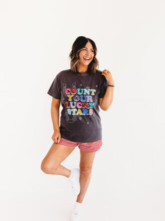 Etta&East Count Your Lucky Stars Graphic Tee