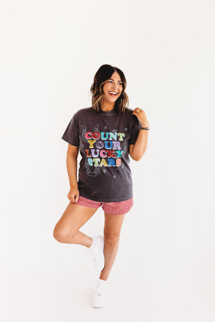 Etta&East Count Your Lucky Stars Graphic Tee