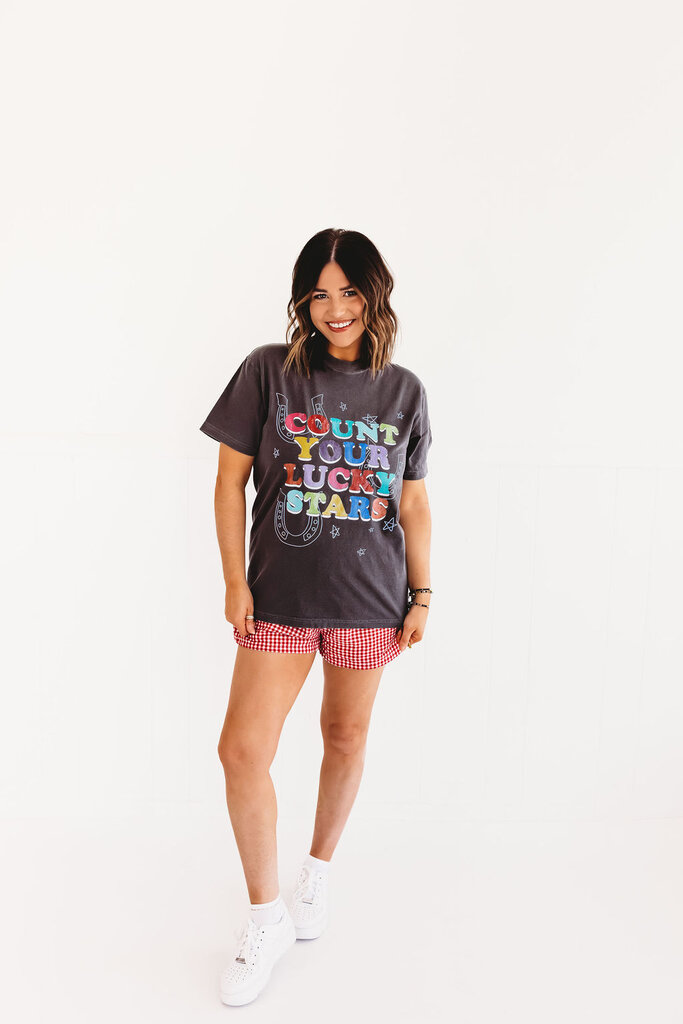 Etta&East Count Your Lucky Stars Graphic Tee