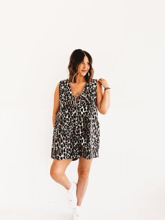 bibi On The Prowl Leopard Romper