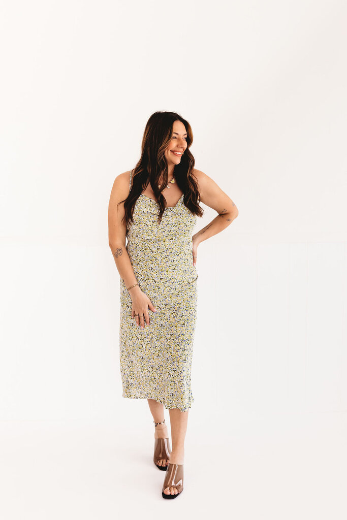 Lilou Wild For You Floral Maxi Dress