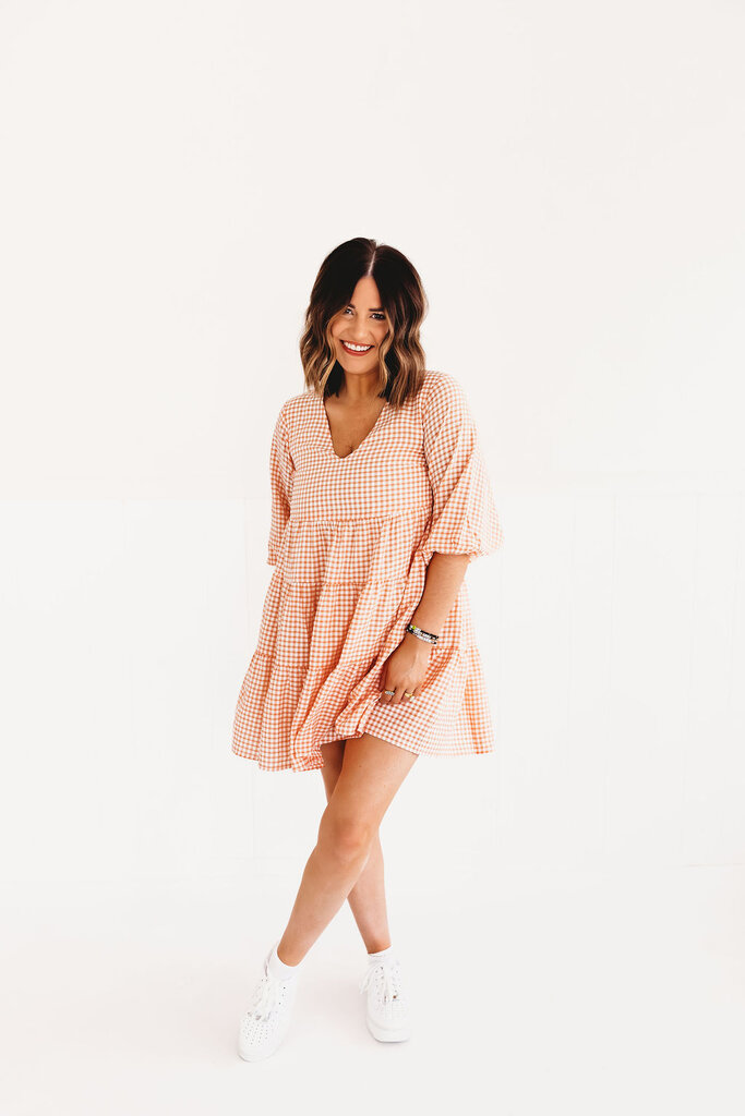 Lilou Picnic Gingham Dress