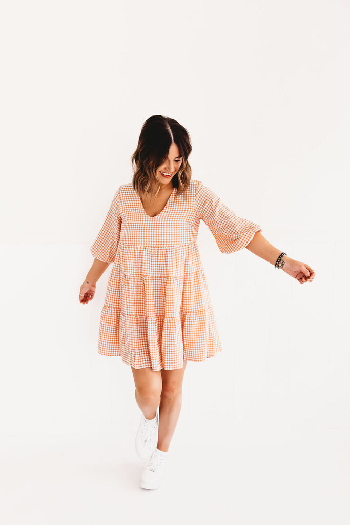 Lilou Picnic Gingham Dress