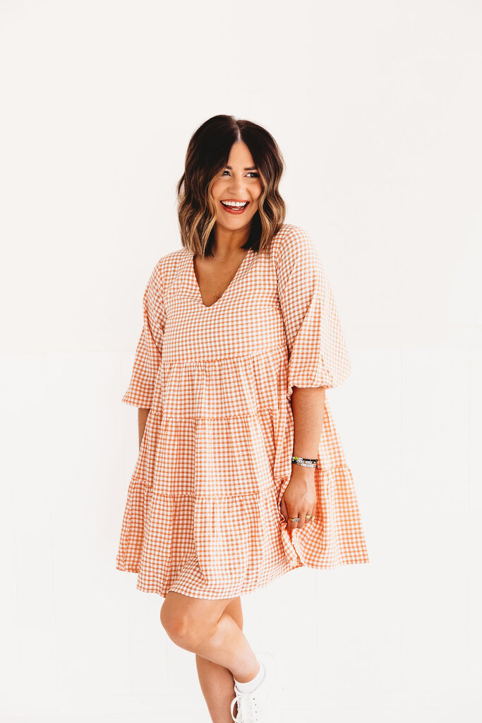 Lilou Picnic Gingham Dress