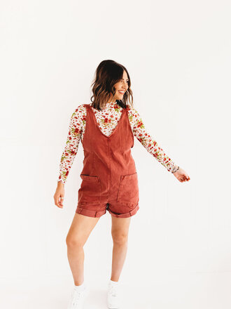 Summertime Denim Romper