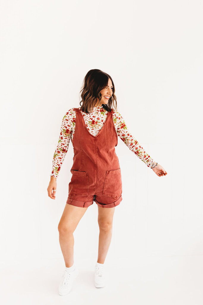 Summertime Denim Romper