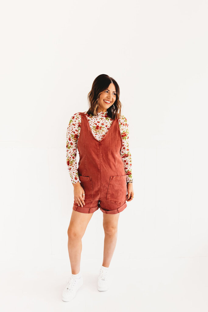 Summertime Denim Romper