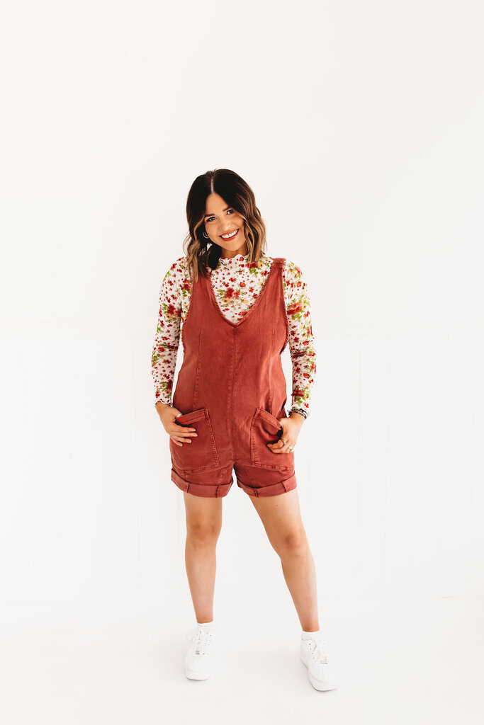 Summertime Denim Romper