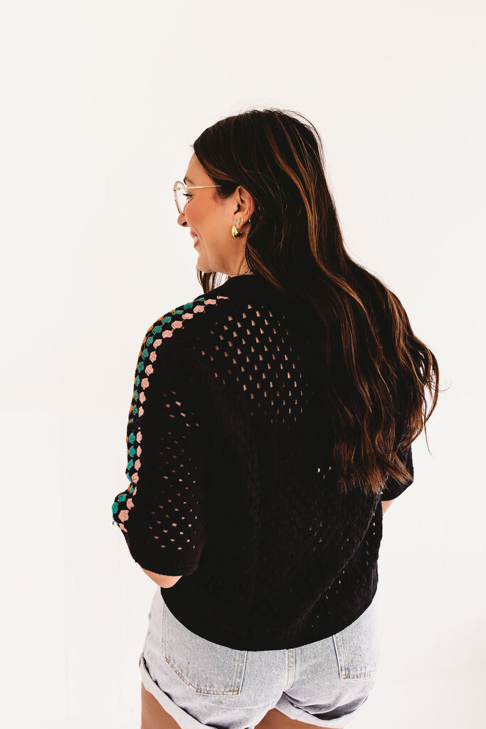 very j Summer Fest Crotchet Top