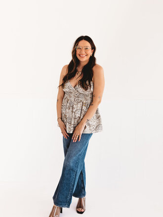 Lilou Paisley Daze Cami Top